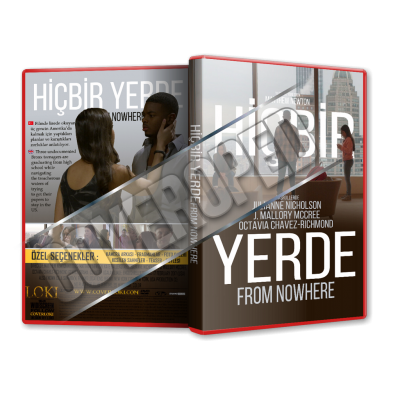 Hiçbir Yerde - From Nowhere - 2016 Türkçe Dvd Cover Tasarımı